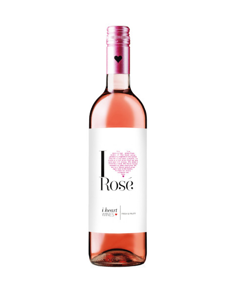 Vino I HEART Rose