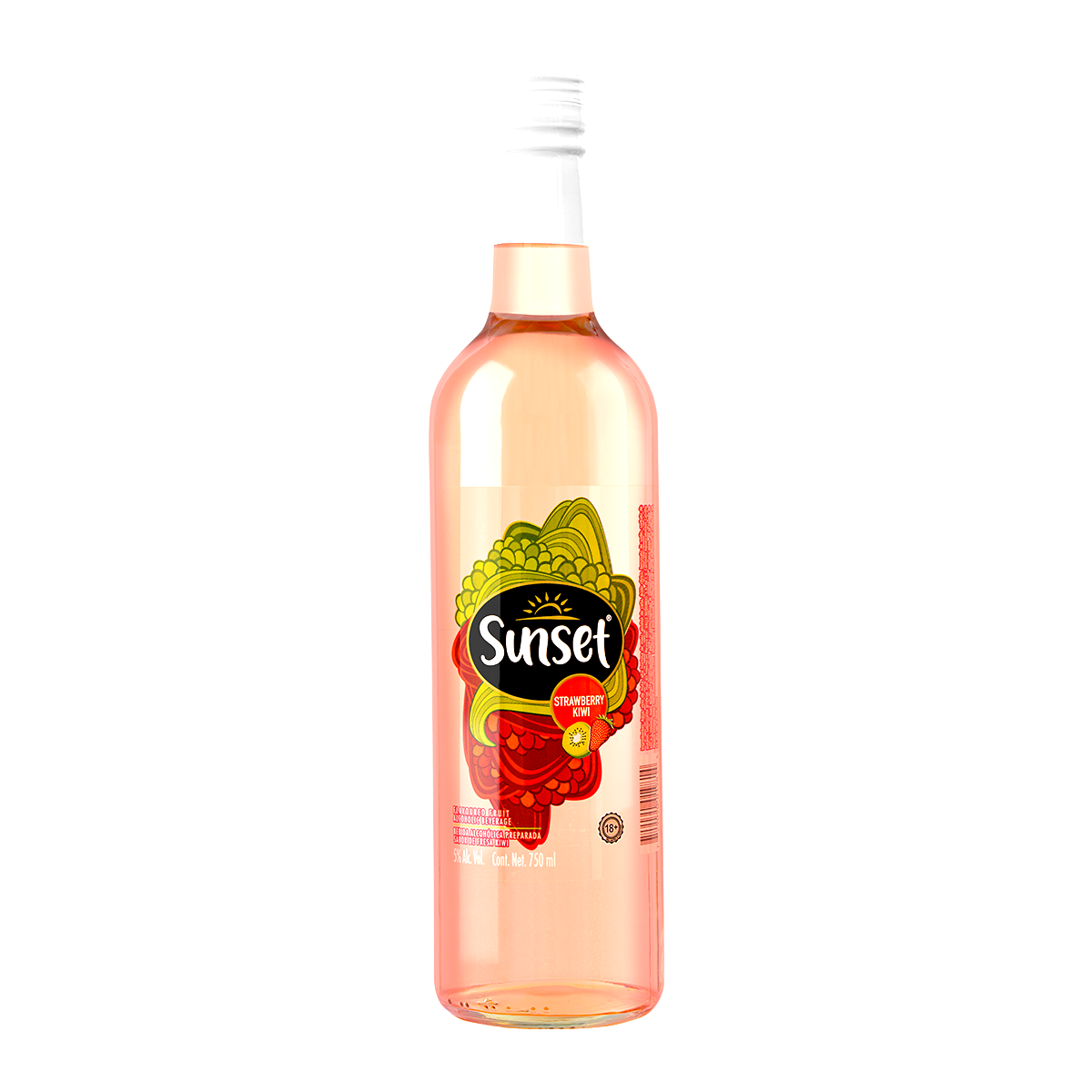 RTS SUNSET Kiwi-Fresa 750mL