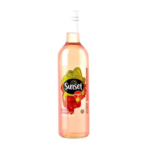 RTS SUNSET Kiwi-Fresa 750mL