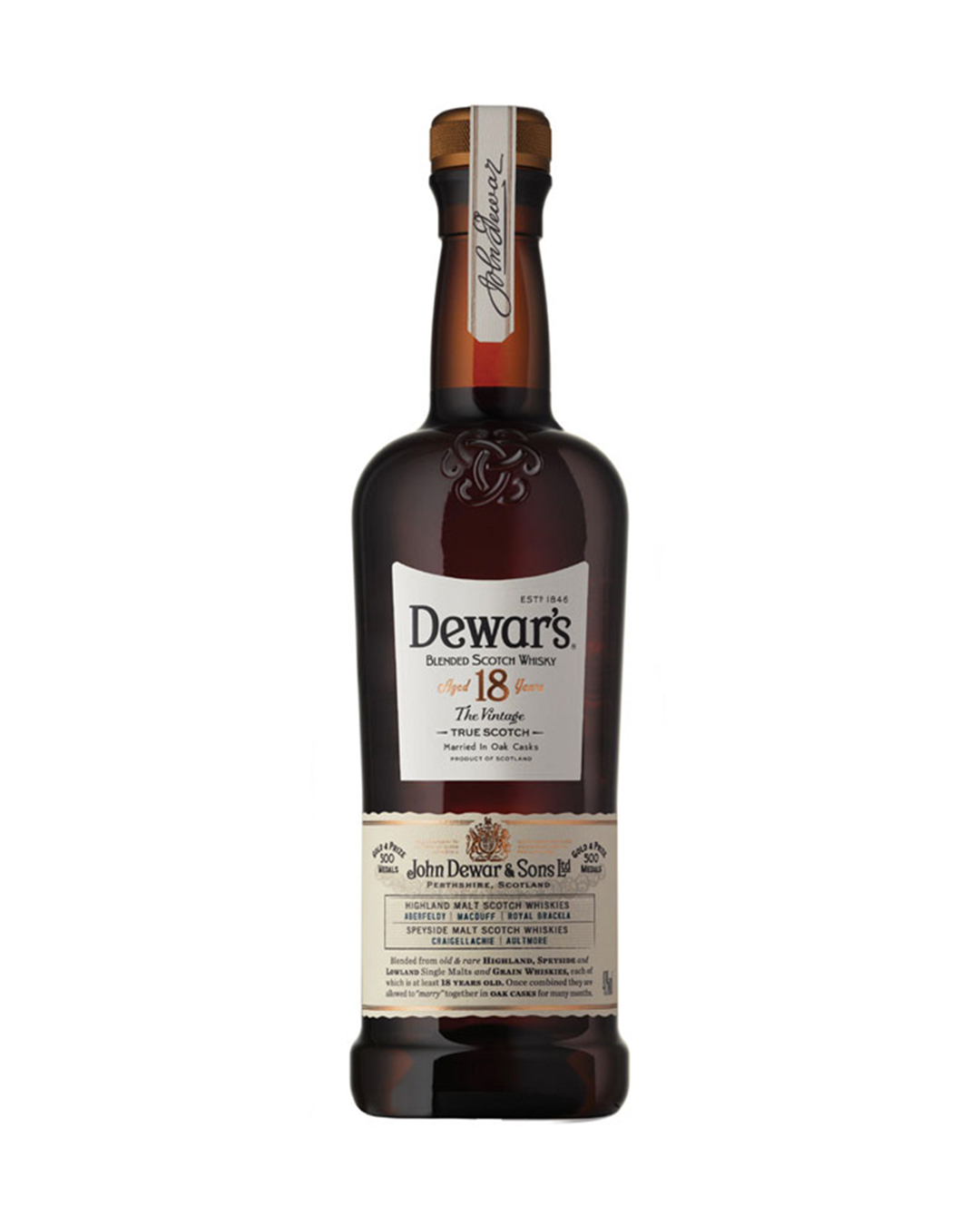 Whisky DEWAR'S 18 Años 750mL