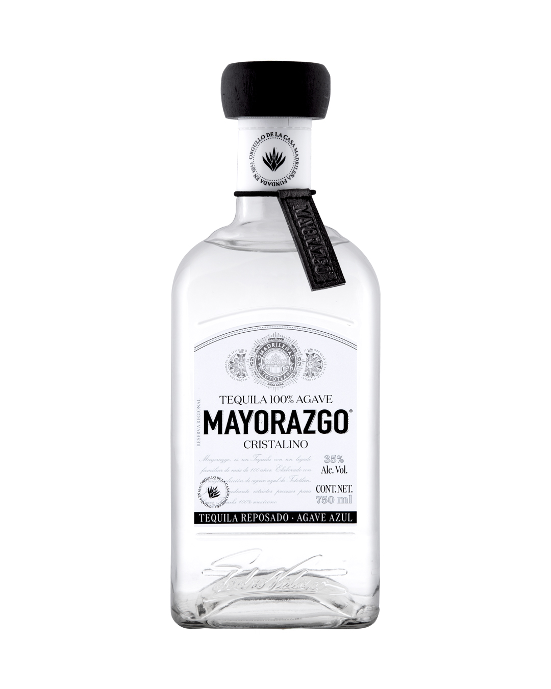 Tequila MAYORAZGO Cristalino 750mL