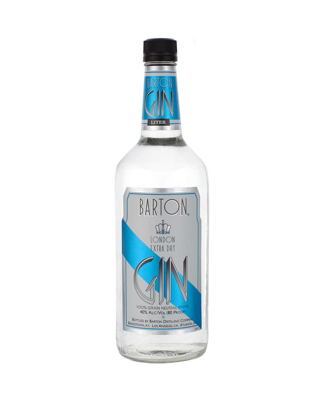 Gin BARTON Blue 37.5% alc. 1L
