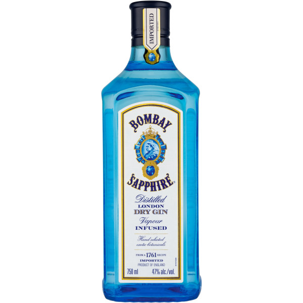 Gin BOMBAY SAPPHIRE 750mL