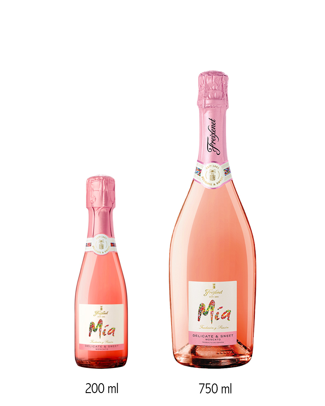 Espumante MÍA Moscato Pink