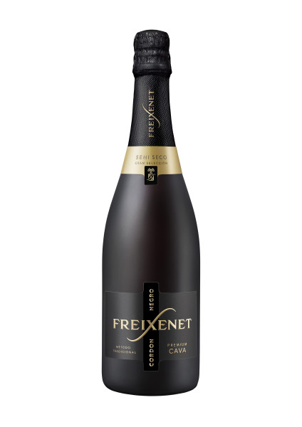 Espumante FREIXENET Cava Cordon Negro Semi Seco ESP 750mL