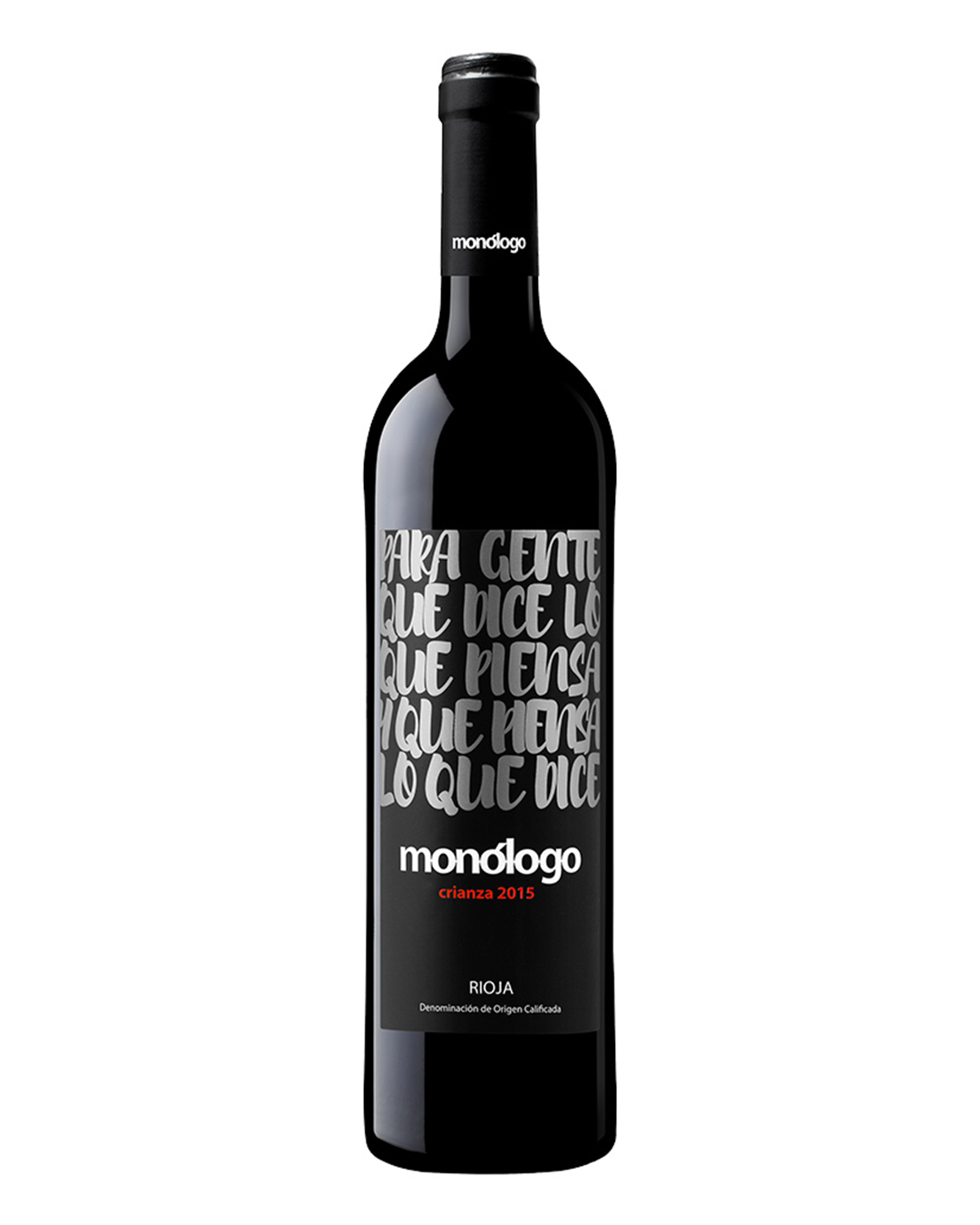 Vino MONOLOGO Crianza d.o. Rioja ESP 750mL