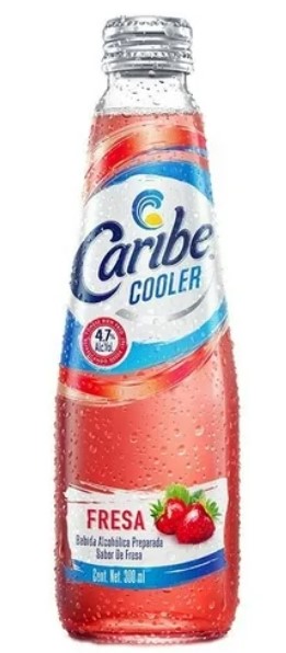 Caribe Cooler Fresa 300ml