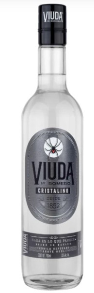 Tequila VIUDA DE ROMERO Cristalino 750mL