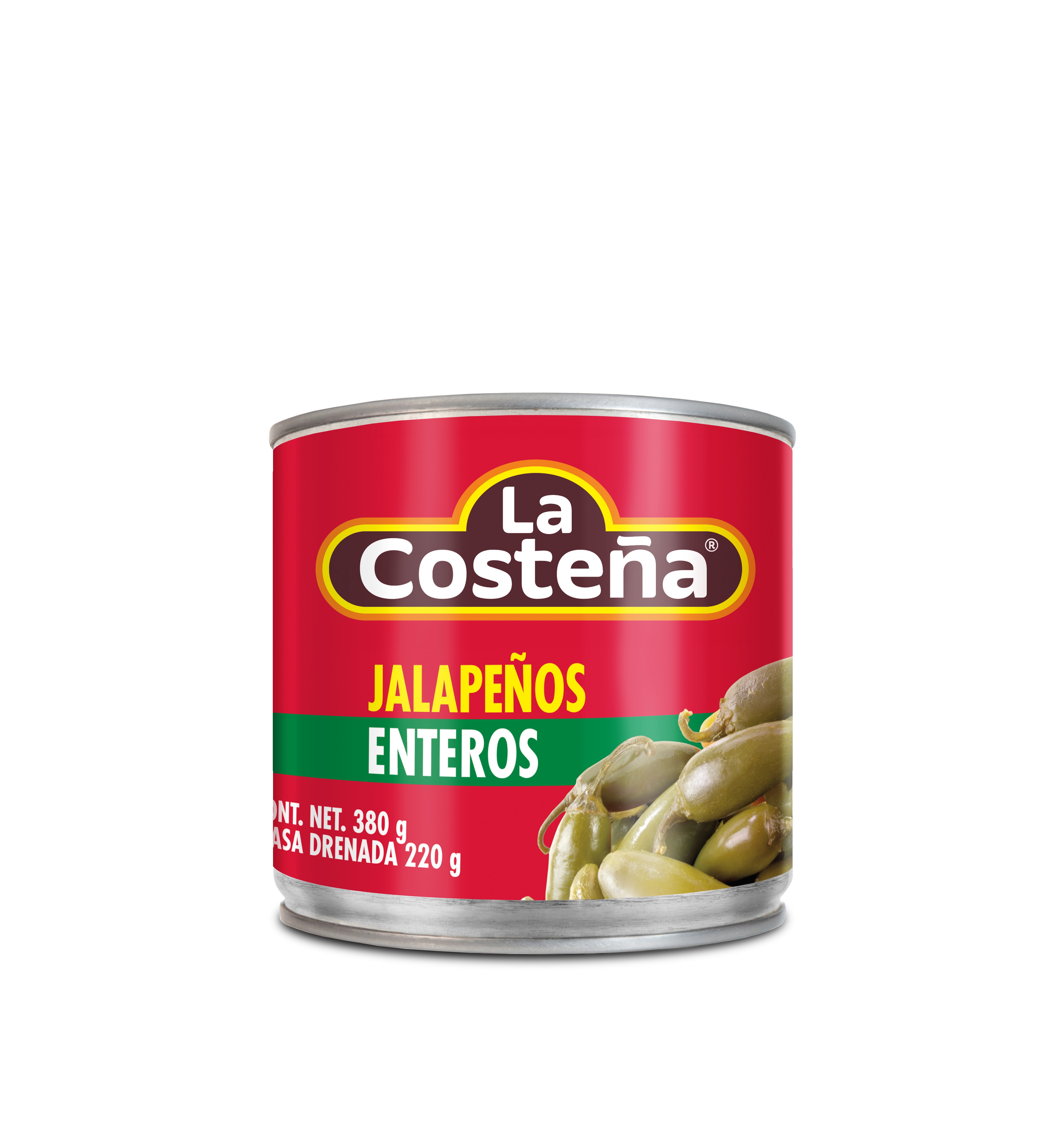 LA COSTEÑA Chile Jalapeño Entero 380g