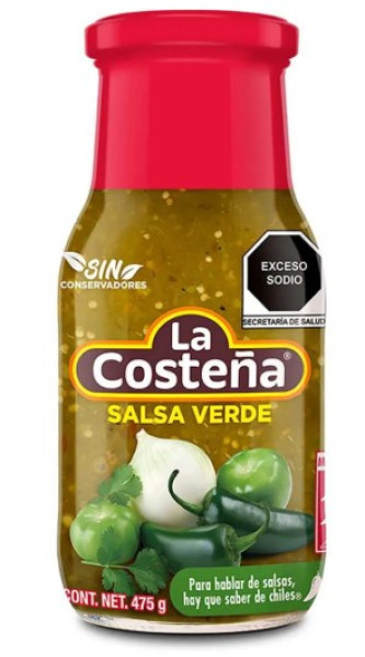 LA COSTEÑA Salsa Mexicana Verde 475g