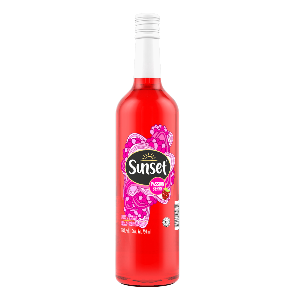 RTS SUNSET Passion Berry 750mL