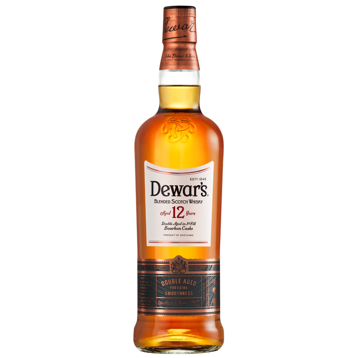 Whisky DEWAR'S 12 Años 750mL