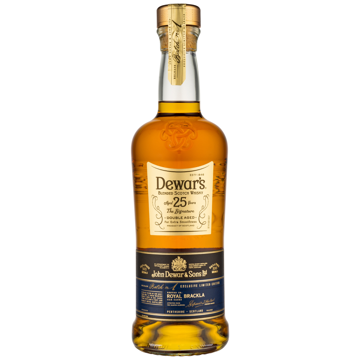 Whisky DEWAR'S 25 Años 750mL