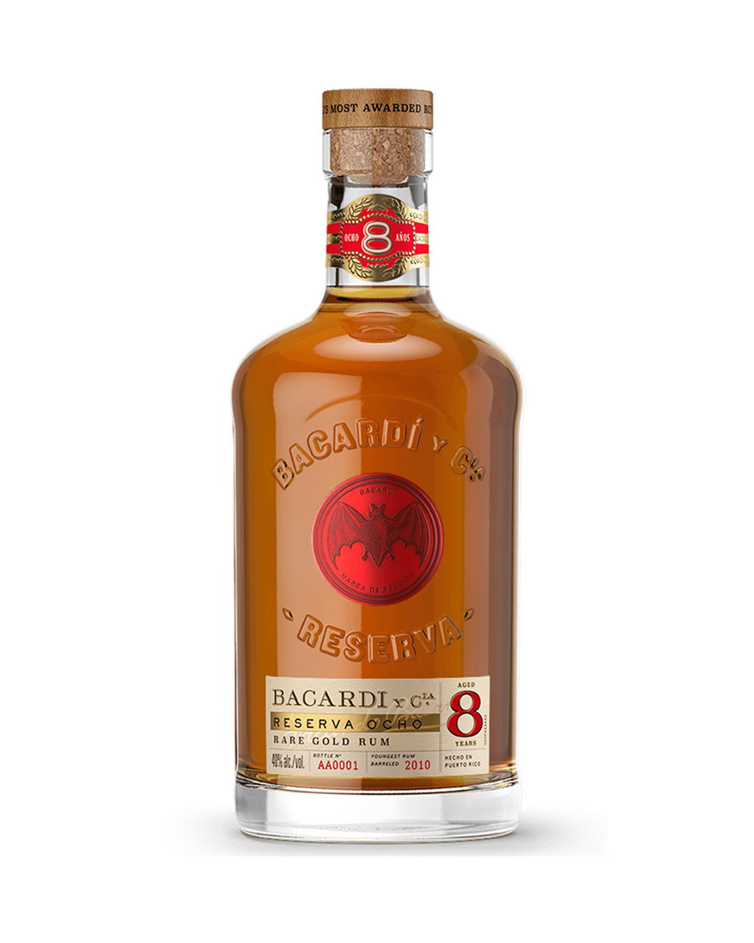 Ron BACARDI 8 Años 750mL