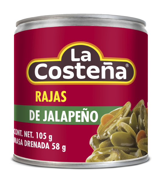 LA COSTEÑA Chile Jalapeño Rajas 105g