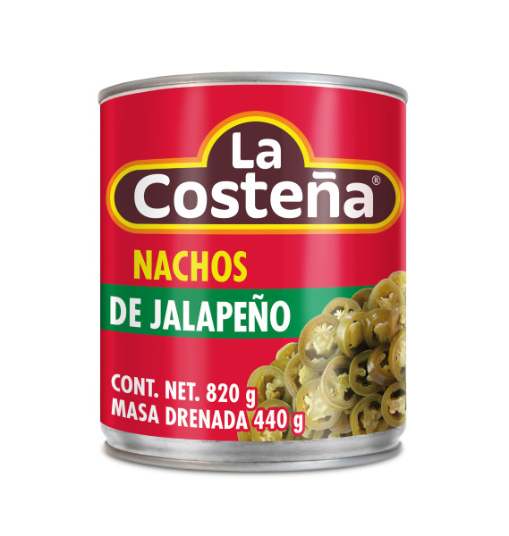 LA COSTEÑA Chile Jalapeño Nacho 820g