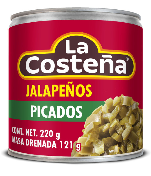 LA COSTEÑA Chile Jalapeño Picado 220g