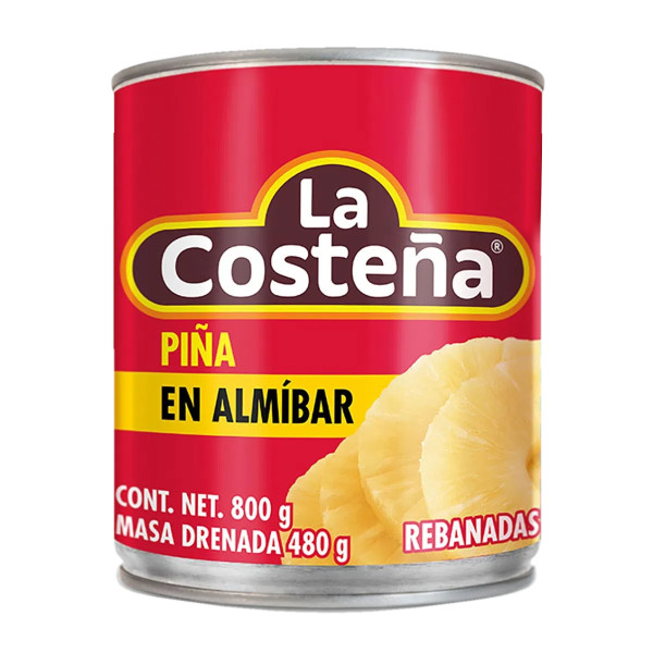 LA COSTEÑA Piña en Rebanadas 800g