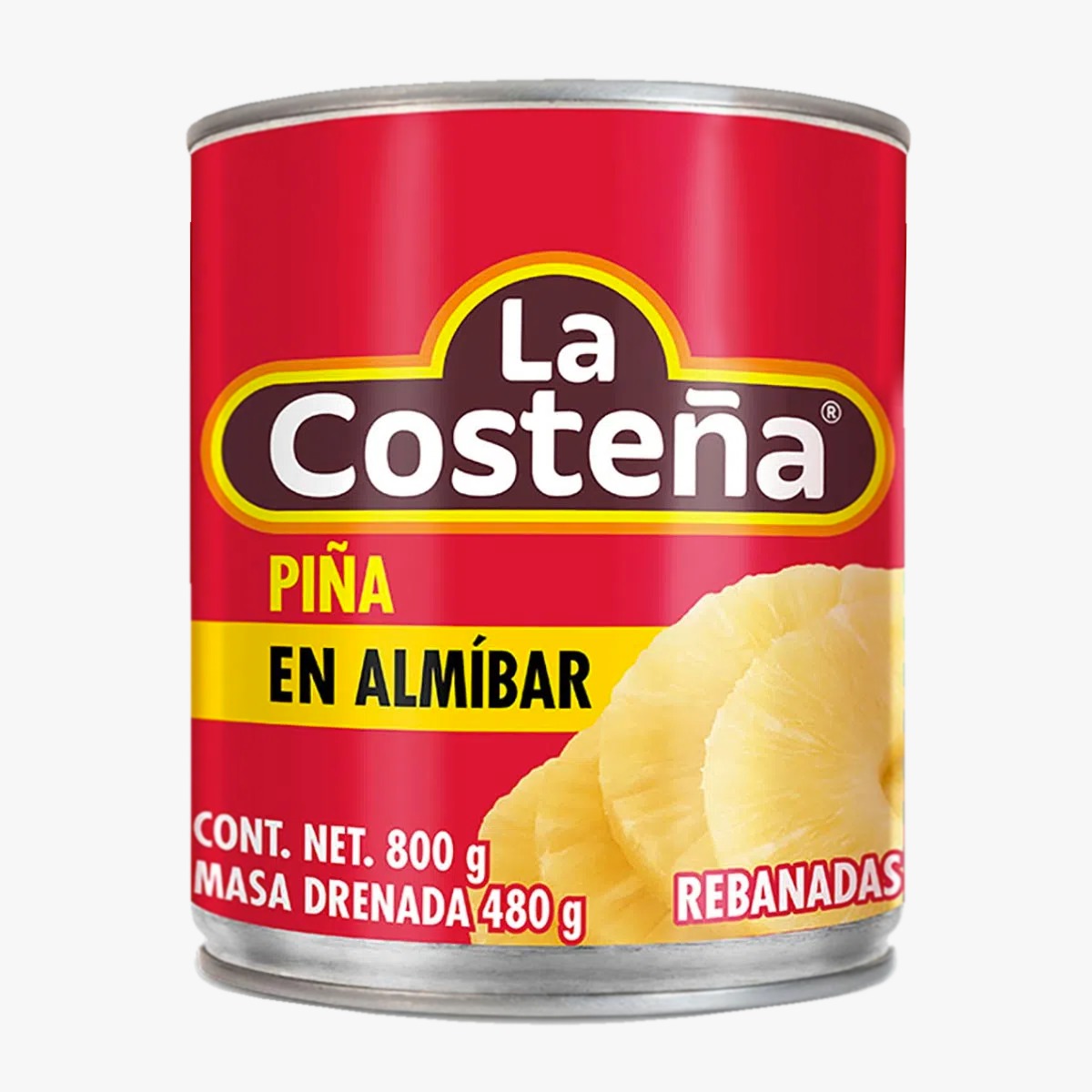 LA COSTEÑA Piña en Rebanadas 800g