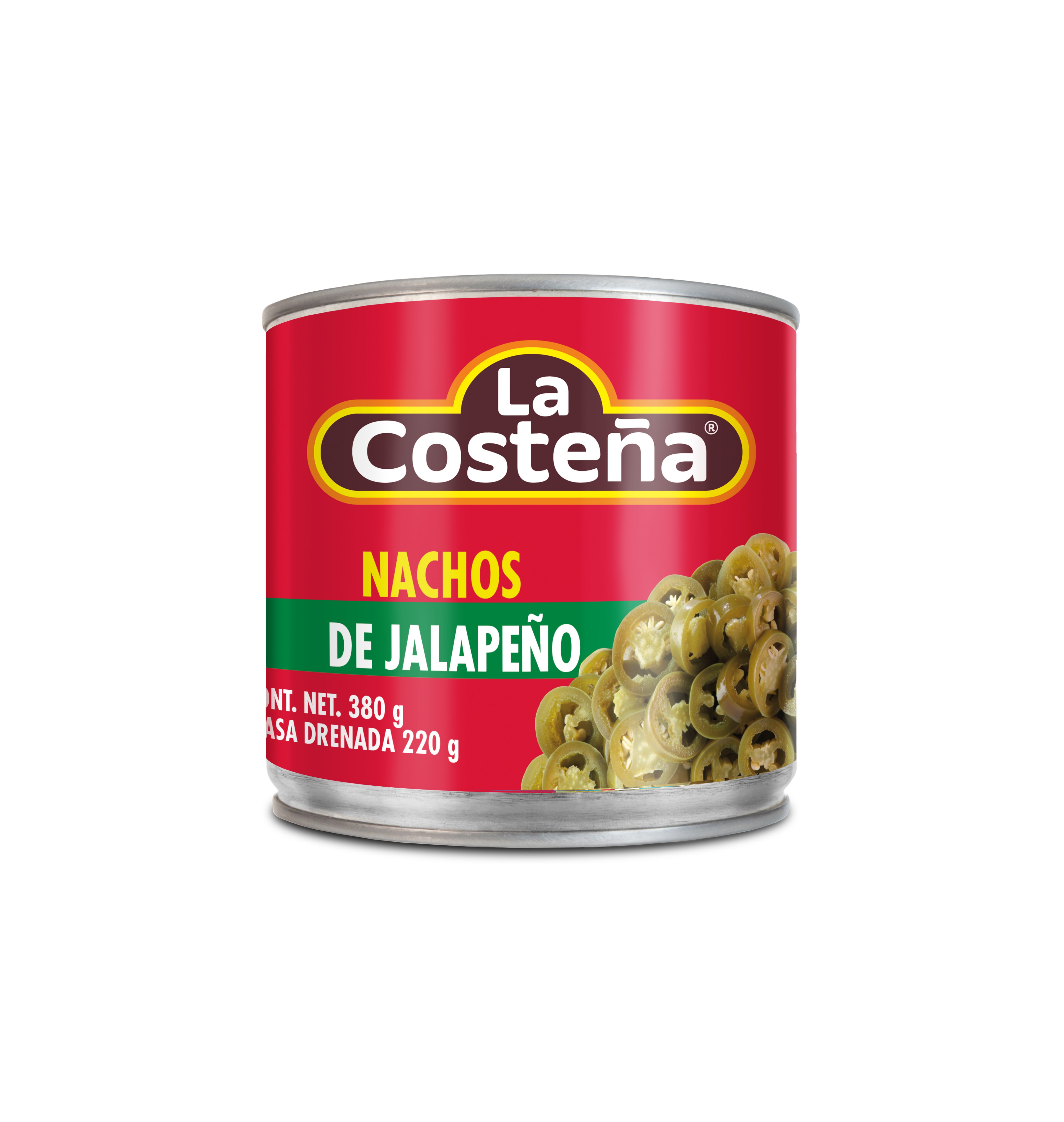 LA COSTEÑA Chile Jalapeño Nacho 380g
